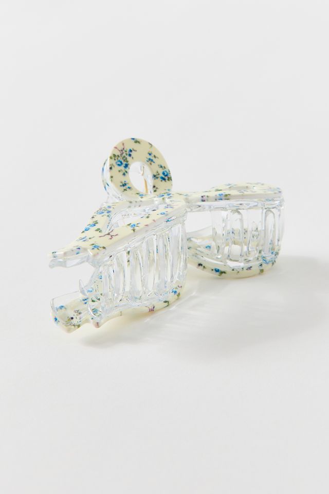 Resin Draped Bow Claw Clip | Urban Outfitters