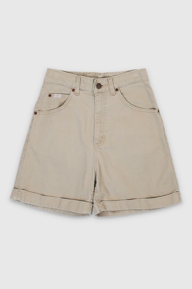 Vintage Khaki Ralph Lauren High Waist Shorts