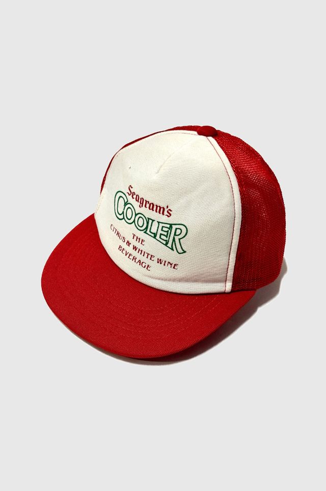Vintage 1990’s Seagrams Cooler Foam & Mesh Trucker Hat