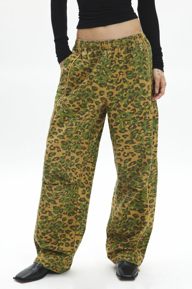 BDG Jess Leopard Camo Track Pant #1