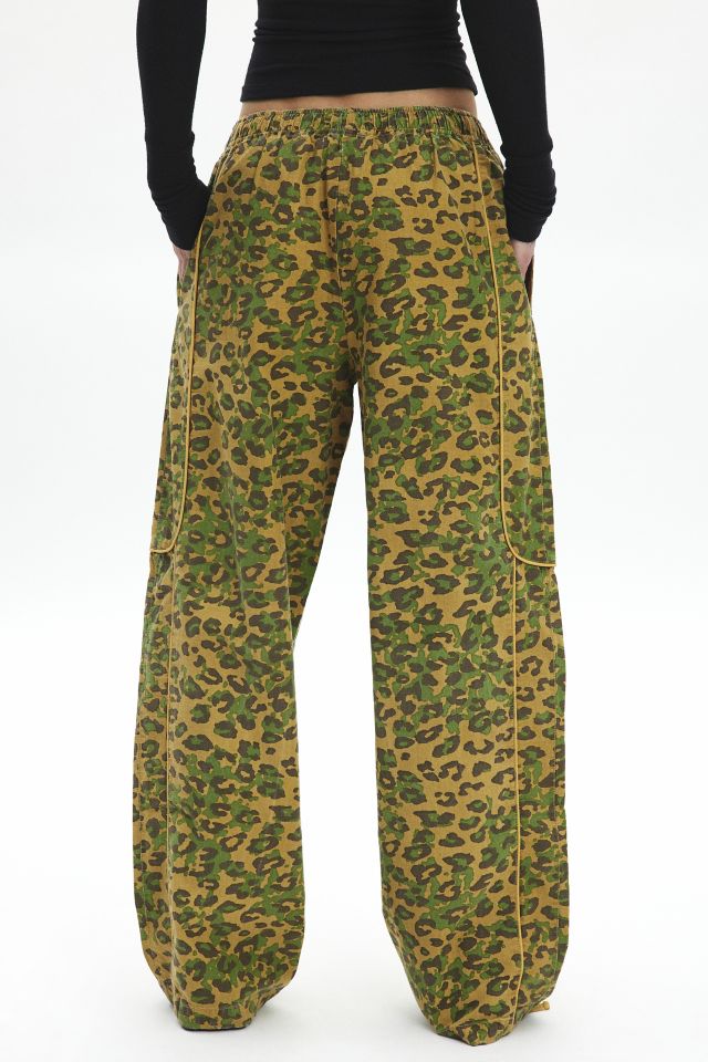 BDG Jess Leopard Camo Track Pant #3