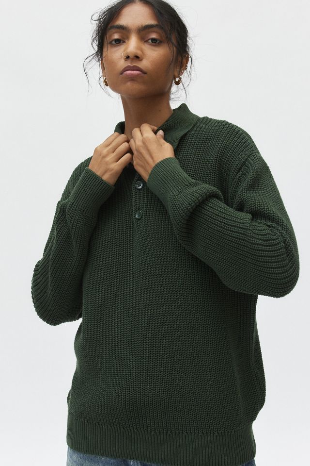 BDG Gavin Oversized Polo Sweater #2