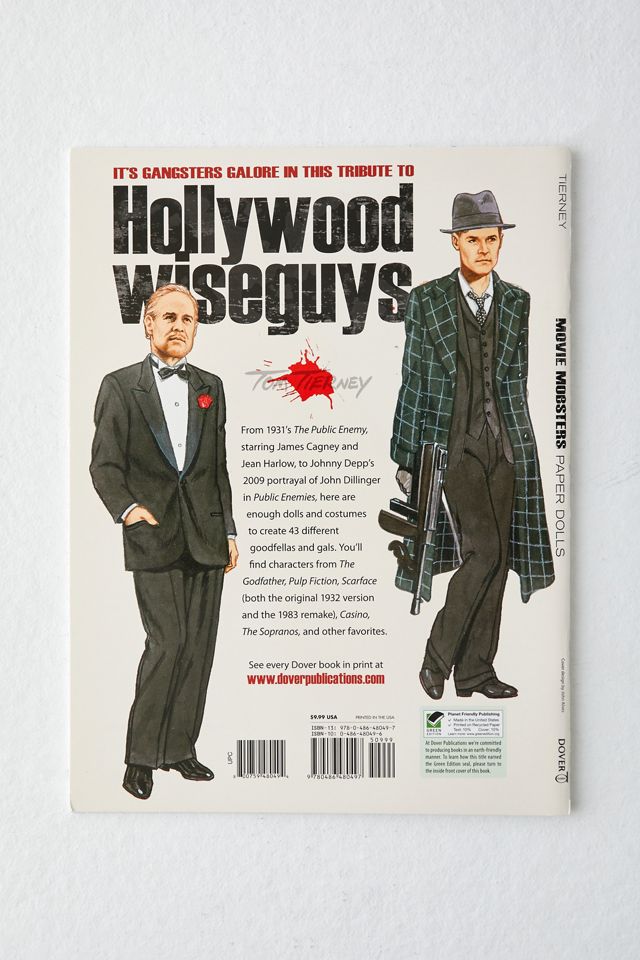 Movie Mobsters Paper Dolls By Tom Tierney | Urban Outfitters