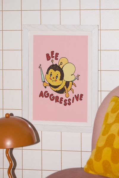 Danny Brito Bee Aggressive Art Print