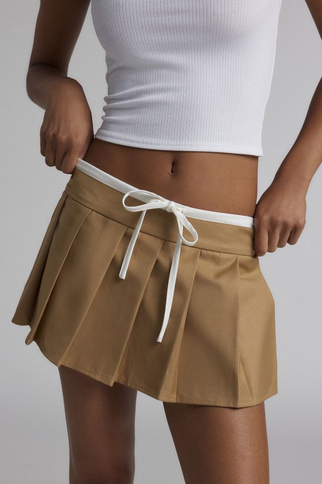 Lioness Dynasty Pleated Micro Skort #1