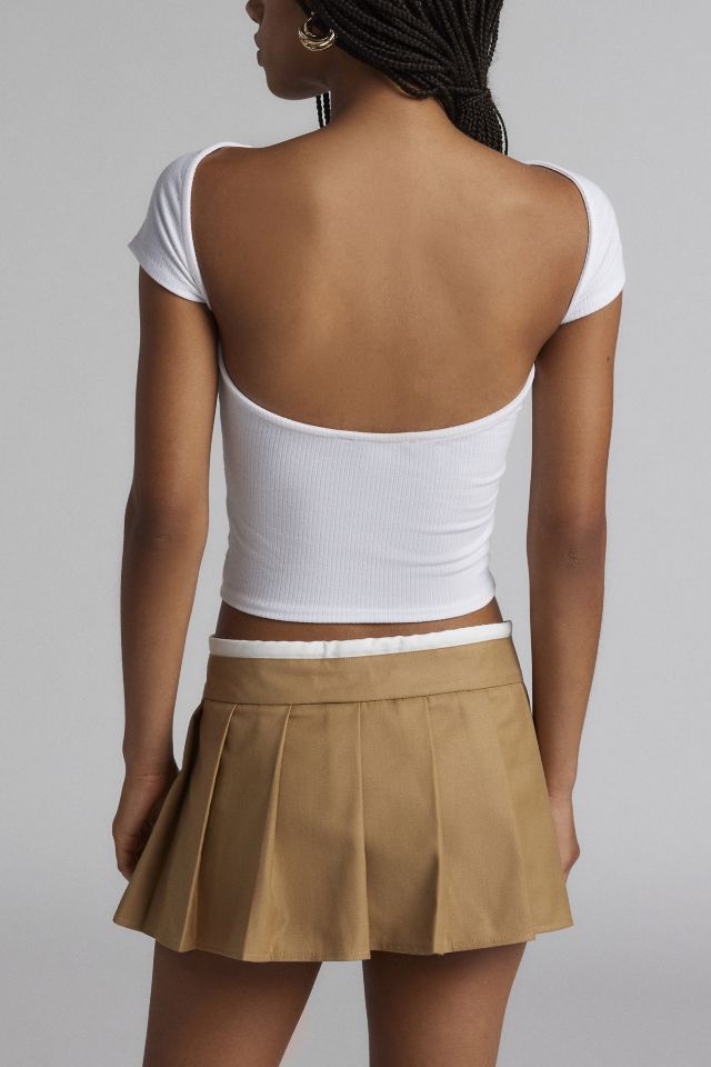 Lioness Dynasty Pleated Micro Skort #3