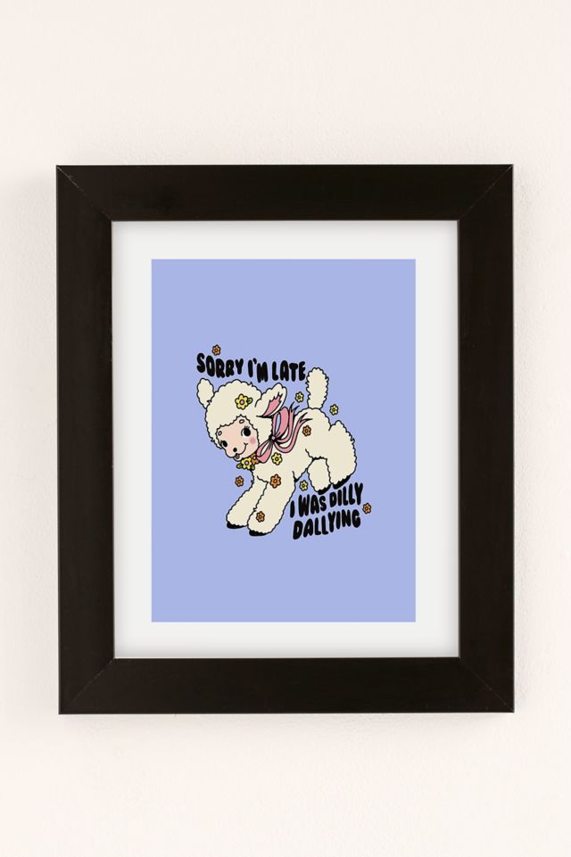 Danny Brito Sorry I’m Late Art Print #1
