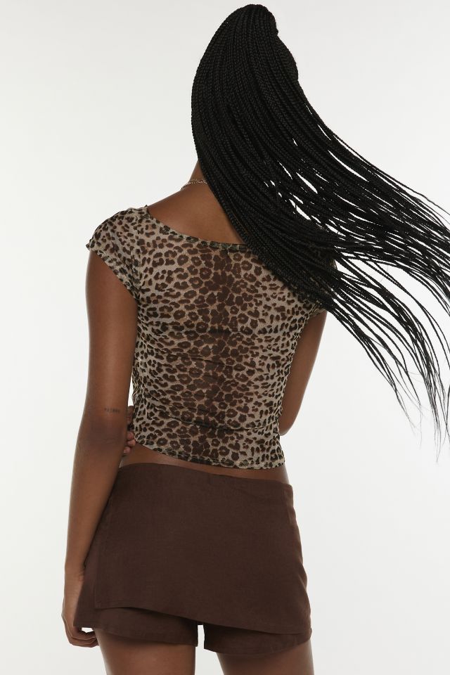 Jupe-short Lioness Countryside en Lin #2