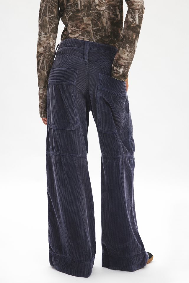 Pantalon cargo en velours côtelé BDG Montana #1