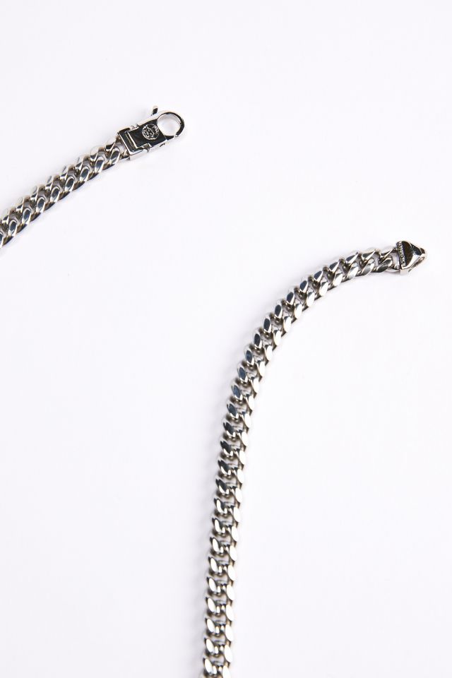 King Ice 8MM Miami Cuban Chain White Gold Necklace #1