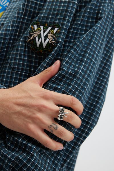 Personal Fears Ribcage Ring | Urban Outfitters