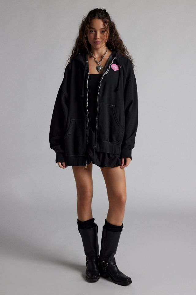 Sabrina Carpenter Graphic Zip-Up Hoodie Sweatshirt #2
