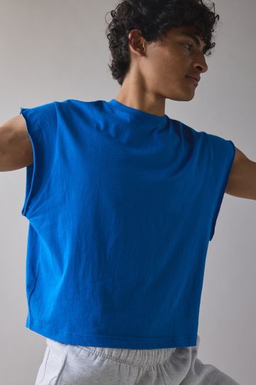 BDG Axel Boxy Cotton Tank Top