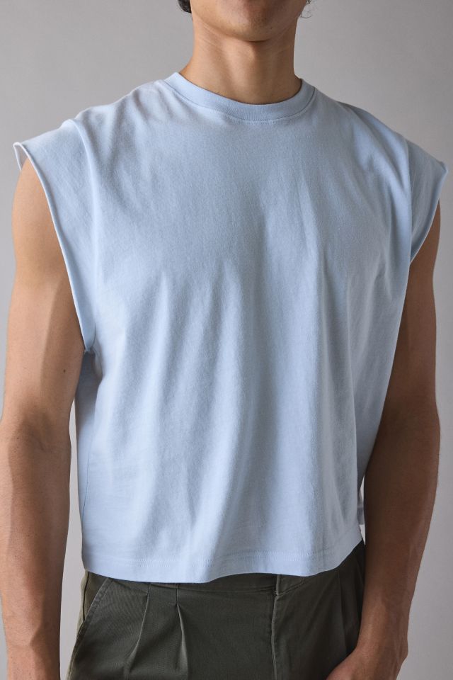 BDG Grayson Solid Cutoff Muscle Tank #1