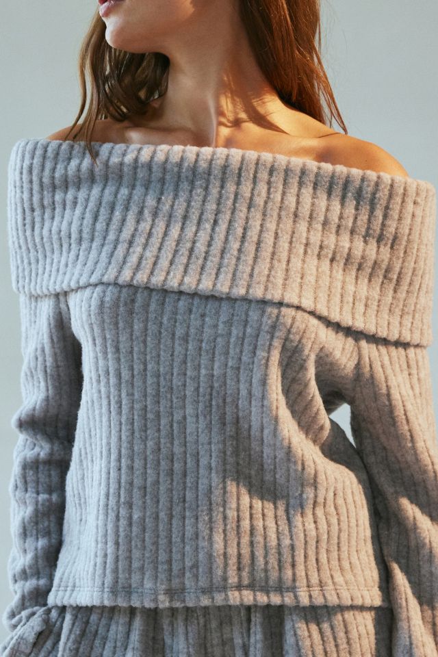 Out From Under Melody Foldover Off-The-Shoulder Top #1