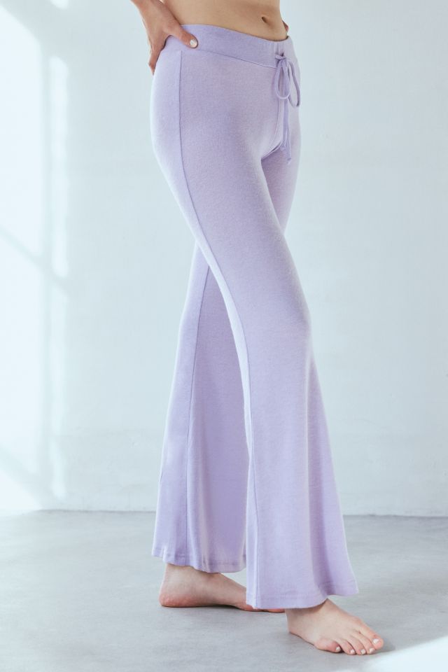 Out From Under Easy Does It Cozy Knit Flare Lounge Pant #1
