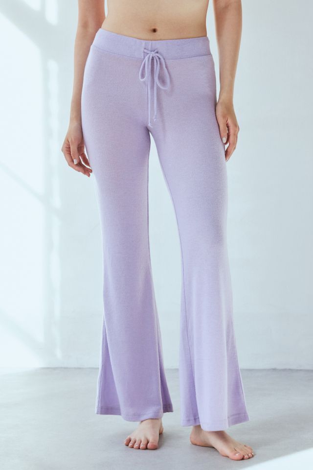 Out From Under Easy Does It Cozy Knit Flare Lounge Pant #4