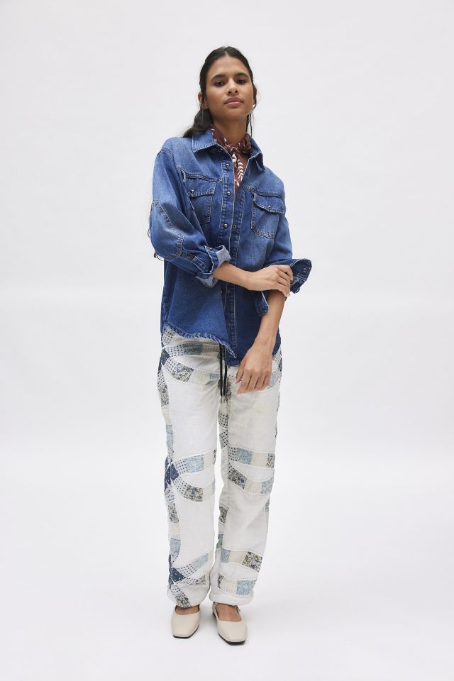 BDG Dru Denim Shacket #1