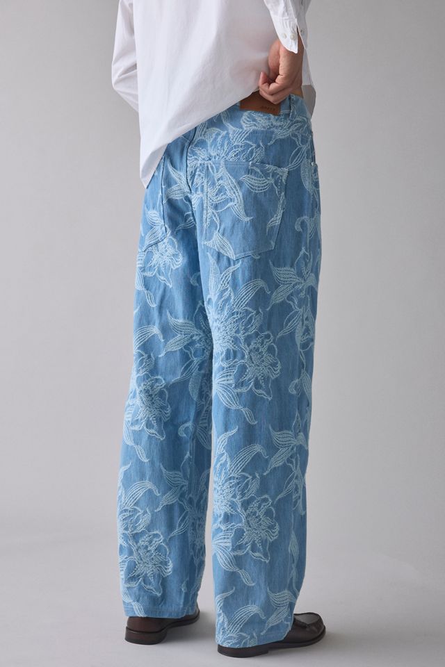 Mouty Patterned Baggy Fit Jean #1