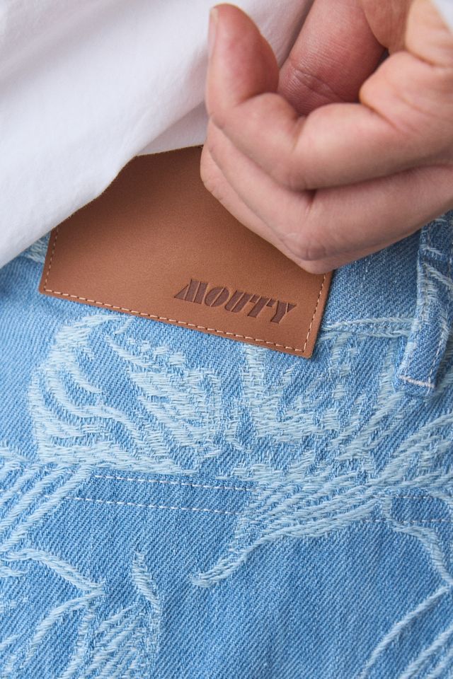 Mouty Patterned Baggy Fit Jean #3