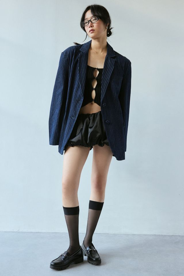 AFRM Joette Oversized Cotton Blend Blazer #1