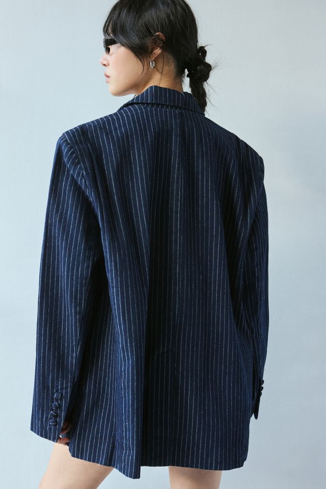 AFRM Joette Oversized Cotton Blend Blazer #3