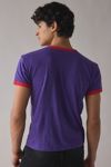 BDG Varsity Slim Fit Ringer Tee