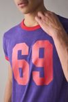 BDG Varsity Slim Fit Ringer Tee