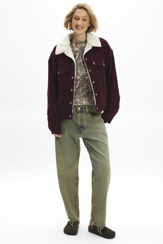 Levi's® ‘90s Piled Fleece Lined Corduroy Trucker Jacket #1