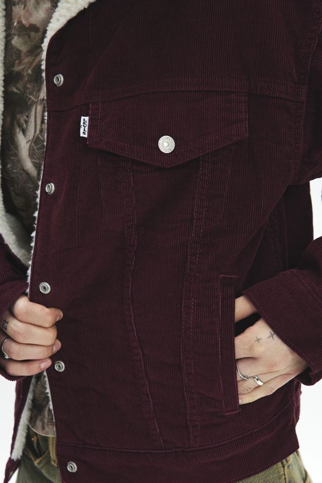 Levi's® ‘90s Piled Fleece Lined Corduroy Trucker Jacket #2