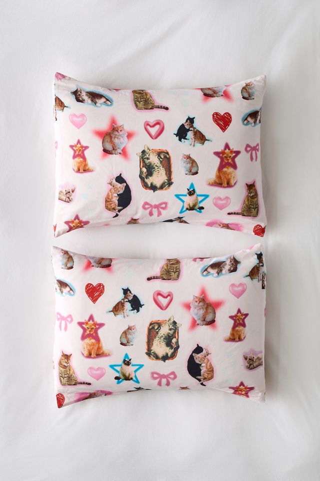 Cat Collage Sham Set #1