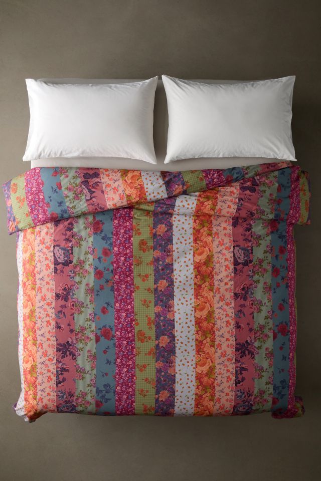 Willa Rose Striped Duvet Cover #1