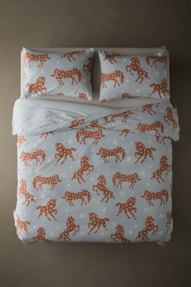 Roan Ponies Duvet Cover #1