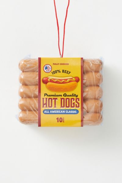 Packaged Hot Dogs Ornament