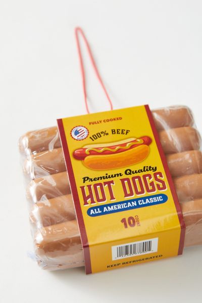 Packaged Hot Dogs Ornament