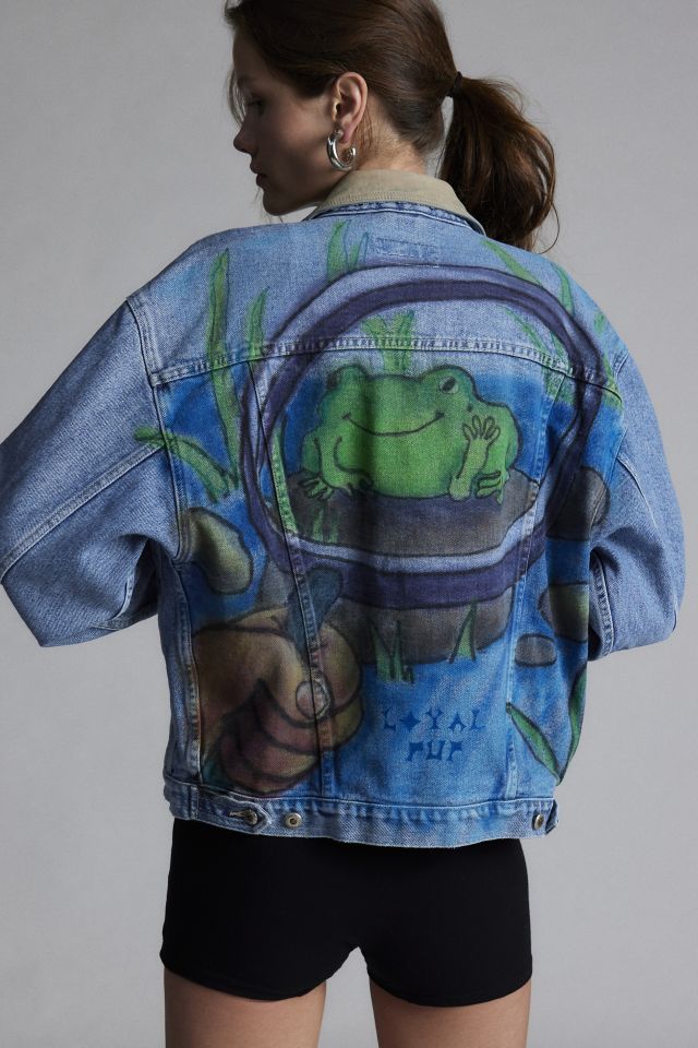 Loyal Pup Remade Froggy Custom Denim Jacket #1