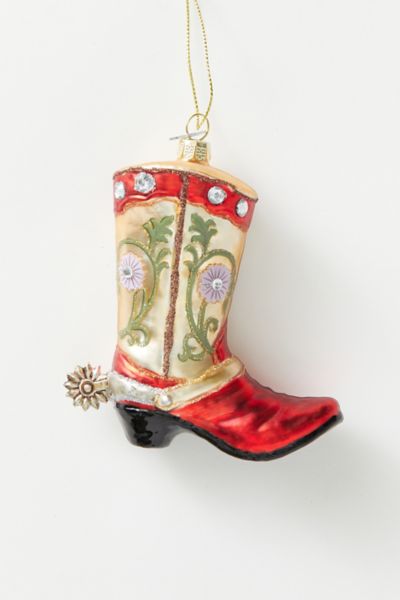 Cowboy Boot Ornament