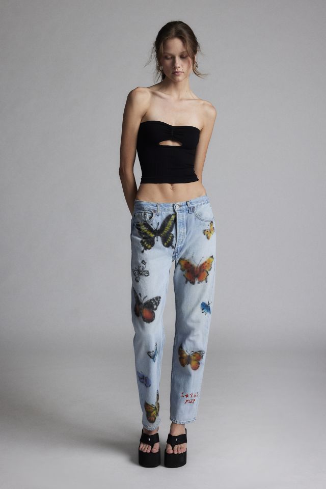 Loyal Pup Remade Levi's Butterfly Custom Jean #1