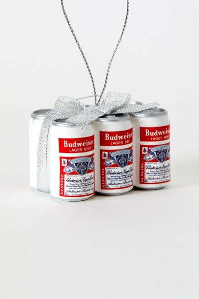 Budweiser® Vintage Can 6-Pack Ornament