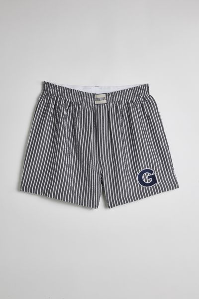 Concepts Sport Georgetown University Woven Boxer Short In Black, Men's At Urban Outfitters In Black