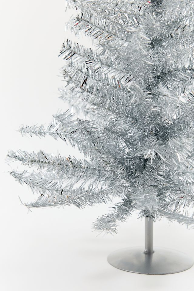 Mini 18” Tinsel Tree #1