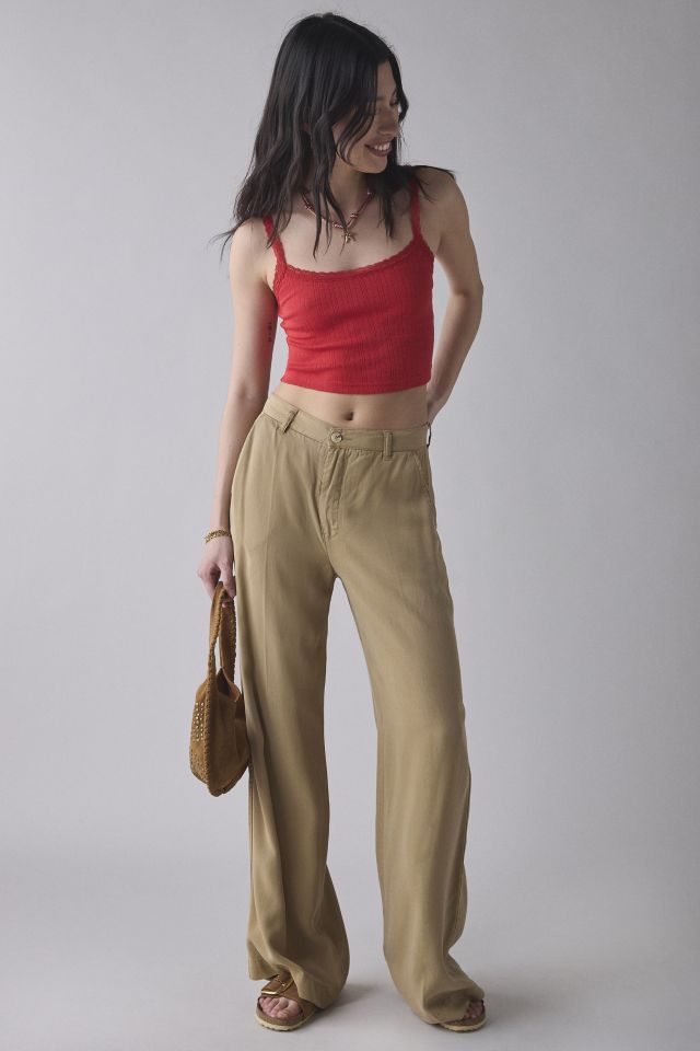Out From Under Angie Pointelle Cropped Cami #1