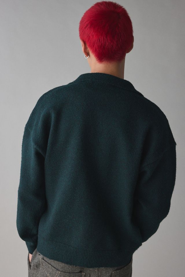 Cardigan en Tricot à Col Loom #2