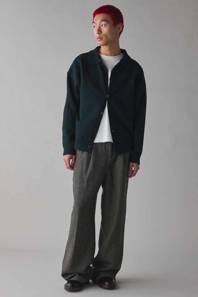 Cardigan en Tricot à Col Loom #3