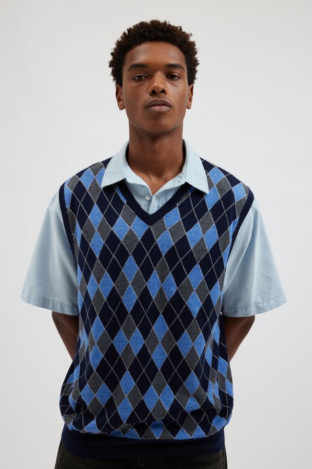 Urban Renewal Vintage Argyle Sweater Vest Urban Outfitters