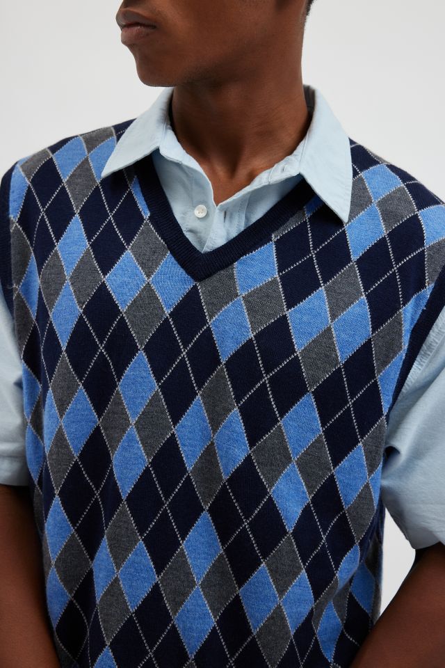 Urban Renewal Vintage Argyle Sweater Vest #4