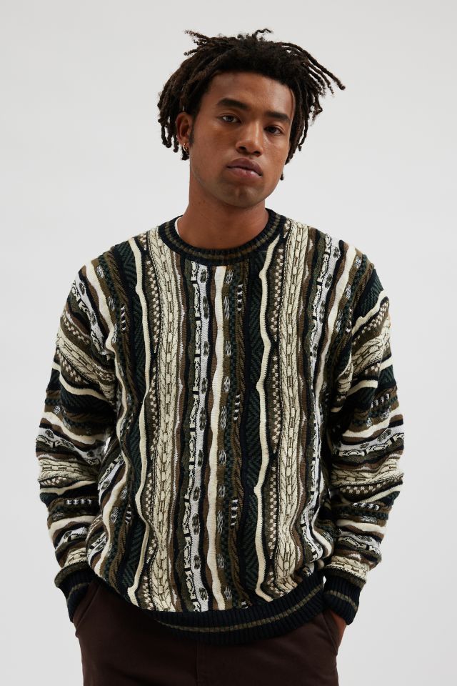 Vintage By UO Abstract Knit Crew Neck Sweater #2