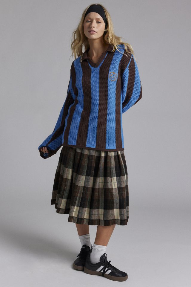 BDG Mitchelle Embroidered Crest Polo Sweater #2