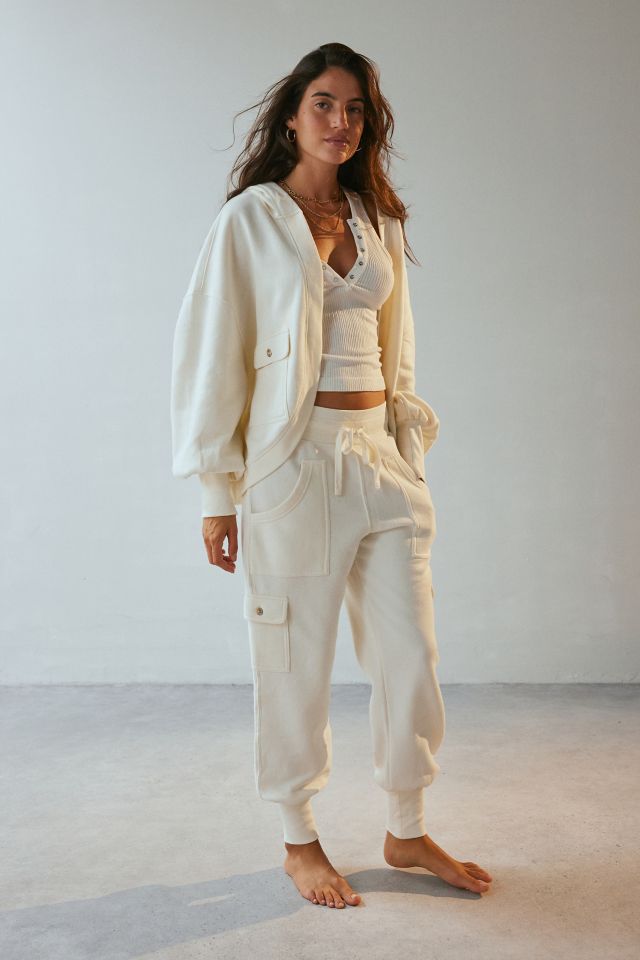 Out From Under Get It Right Cropped Hooded Cardigan #2