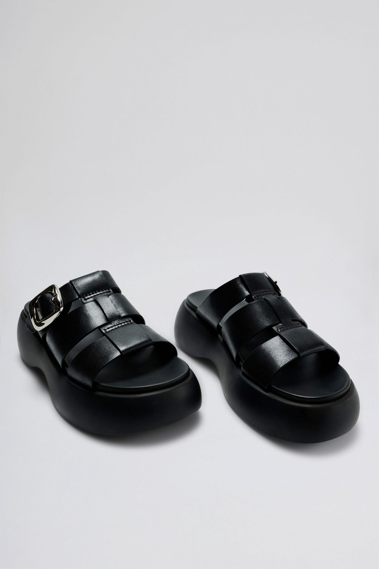 Intentionally Blank Nell Platform Fisherman Sandal